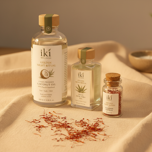 Coconut, Aloe & Saffron Kit