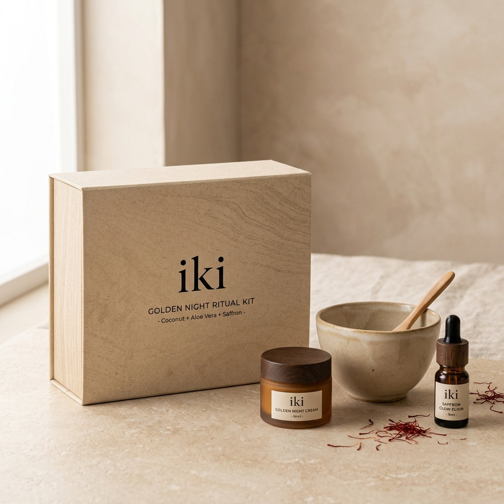 Coconut, Aloe Vera & Saffron Kit